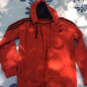 Adidas zip up hoodie